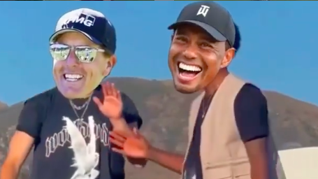 Golf fans react as Tiger Woods and Phil Mickelson GET CROPPED into DANCE VIDEO